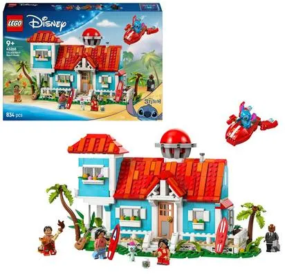 LEGO® DISNEY 43268 - LA MAISON SUR LA PLAGE DE LILO ET STITCH