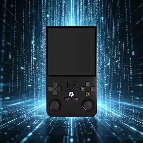 Black Retro Handheld Game Console, 128 G, 4 Inch HD Retro Console, 4000 MAh Battery, Supports Multiple Emulators, Portable Mini Arcade