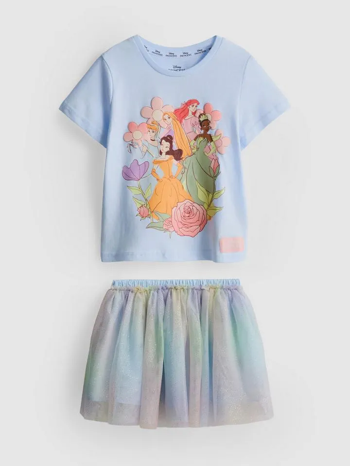 1–9 ans | T-shirt et tutu Princesses Disney