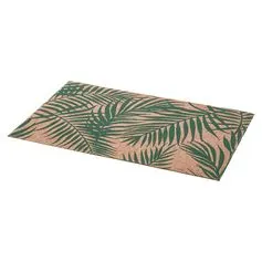 Set de table rectangulaire PALME vert 45x30cm