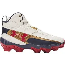 Under Armour Kids' Harper 10 LE RM Mid Baseball Cleats