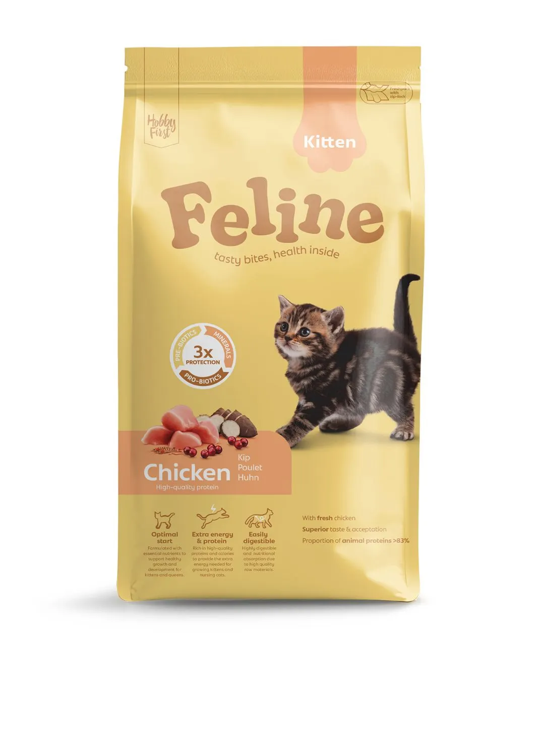 Hobbyfirst Feline Kitten - Kattenbrokken - 1.5 kg