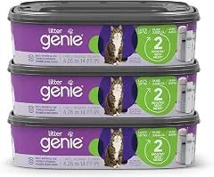 Litter Genie Refill Bags | Standard 3-Pack, 28…