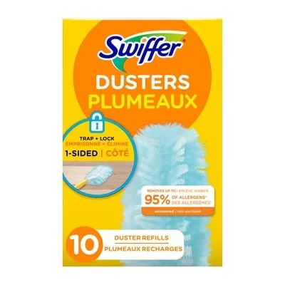 Dusters Multi-Surface Duster Refills for Cleaning, Unscented, 10 count