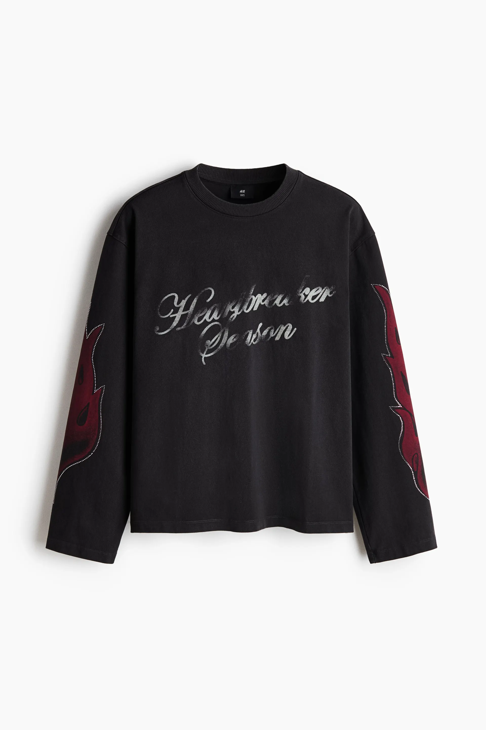 Playera Loose Fit de manga larga