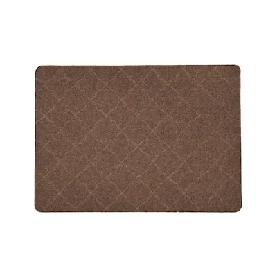 Utility Embossed Needlepunch Mat 31" x 44" Brown