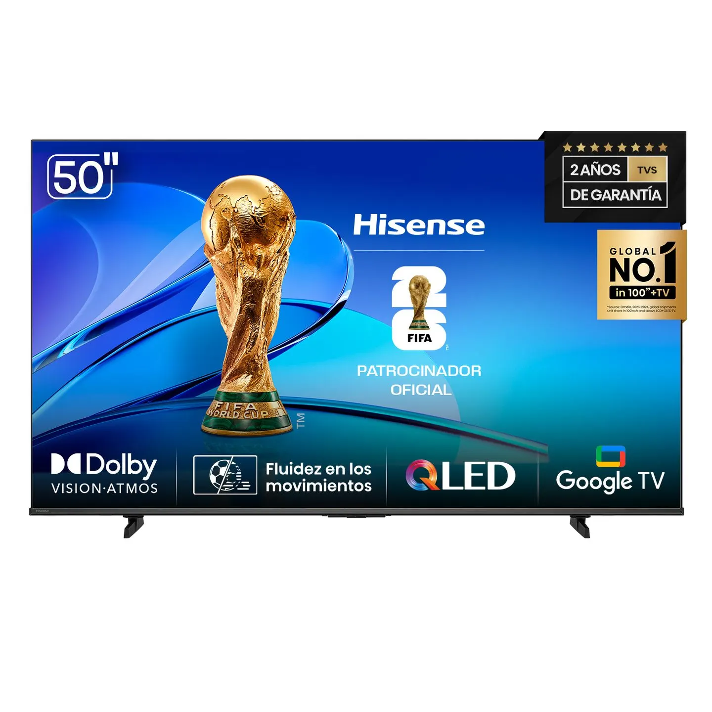 Smart TV LED 50" Hisense 9150Q6N QLED 4K HDR