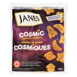 Fully Cooked Breaded Chicken Cutlettes Cosmic Chicken Nuggets Limited Edition