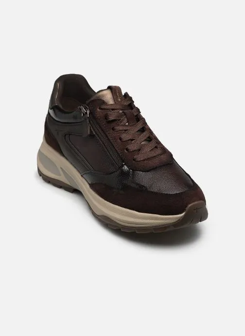 Sneakers 23753-47 dames bruin