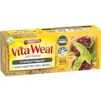 arnotts vita weat crispbread cracked pepper Box 250g