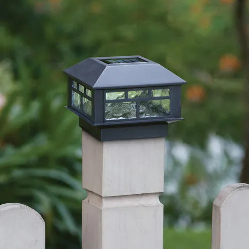 Patriot Lighting® Solar Integrated LED Sunbury Post Cap Landscape Light