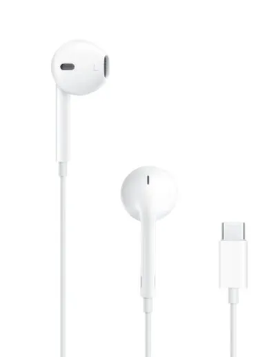 Sluchátka EarPods USB-C s mikrofonem, bílá