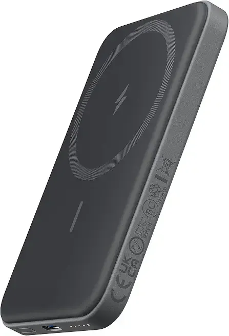 Anker 621 MagGo Power Bank, 5,000mAh Magnetic Portable Charger