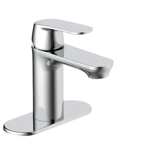 Foxton Single Hole Single-Handle Bathroom Faucet in Chrome
