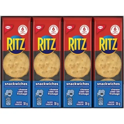 Ritz Snackwich Crackers, Cheese Flavour