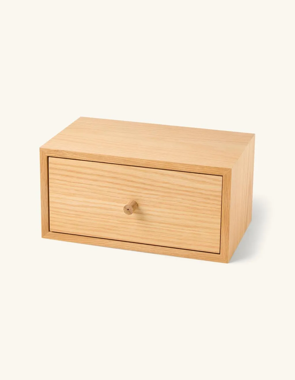 Flytende hylle med skuff