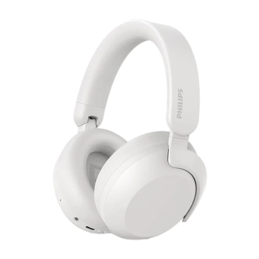 Philips TAH8000 trådløse ANC hodetelefoner, hvit