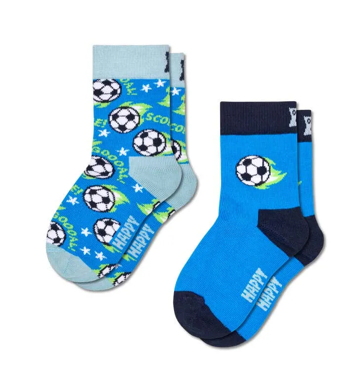 Kids 2-Pack Football Socks