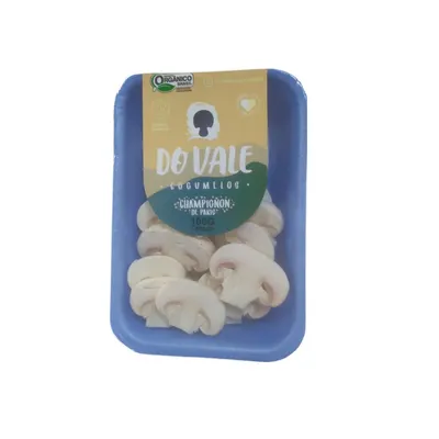 cogumelo do vale champignon paris fatiado 100g