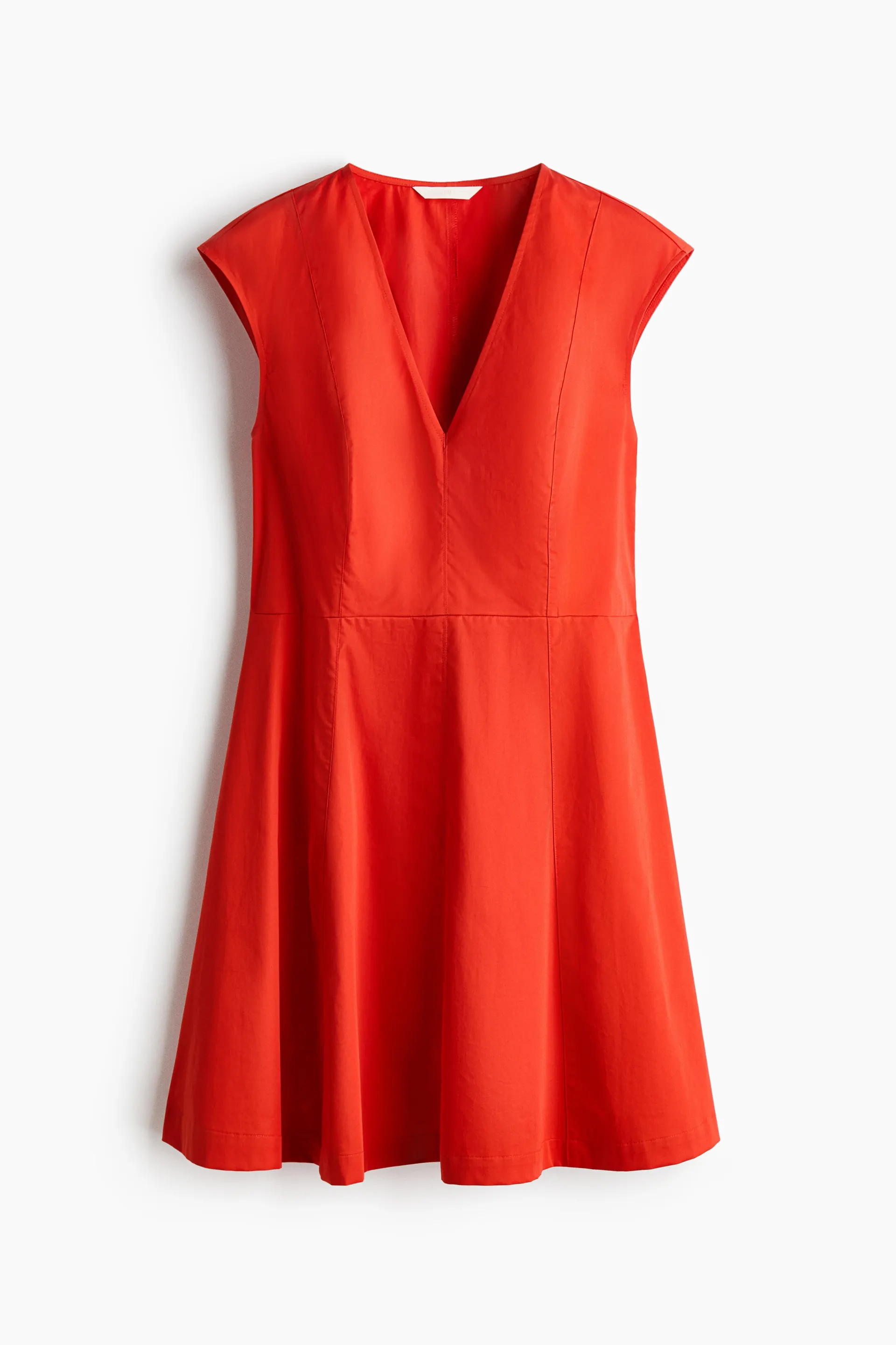 Vestido en popelina de algodón