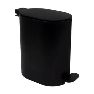 Cestino da bagno a pedale easy SENSEA nero 3 L in abs