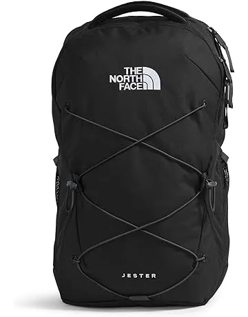 The North Face Jester Everyday Laptop Backpack - Commuter Daypack, Water Repellent, 16" Laptop Sleeve, TNF Black-NPF, One Size