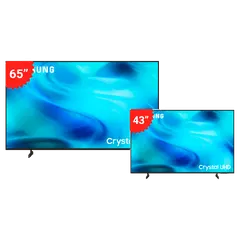 COMBO SAMSUNG TV LED UHD 65” (UN65U8000FPCZE) + HD 43” (UN43U8000HPCZE)