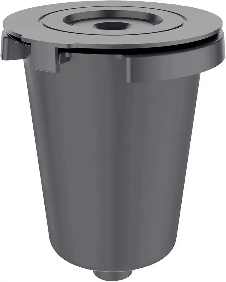 Cuisinart SS-RFC HomeBarista Reusable Filter Cup – Brew Coffee or Tea and Drop Wasteful Plastic from Single-Serve Pods with Sustainable Coffee Accessories, Gray