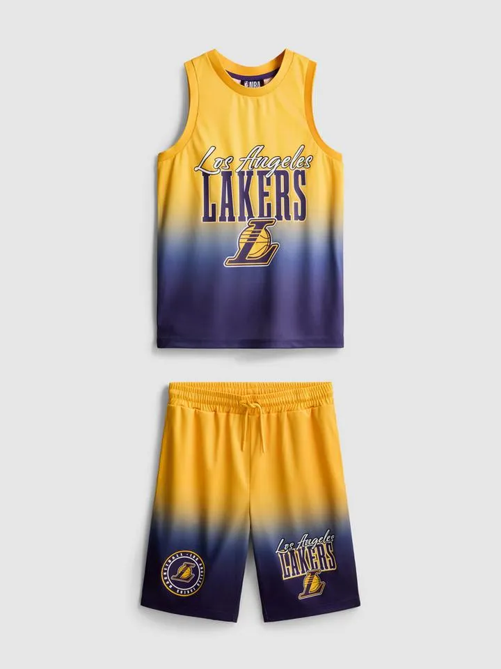 7–15 ans | Ensemble en maille NBA Los Angeles Lakers