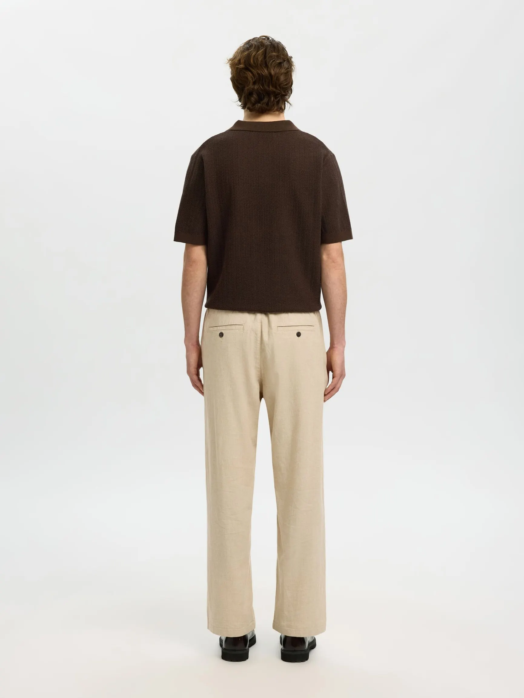 220 LOOSE FIT BUKSE I LINBLANDING
