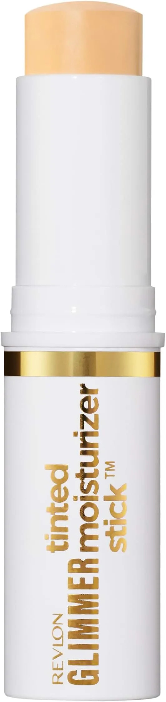 Revlon Glimmer Tinted Moisturizer Stick for Face, Lightweight Foundation, Hydrating Skincare-Infused Makeup, 110, 0.31 oz