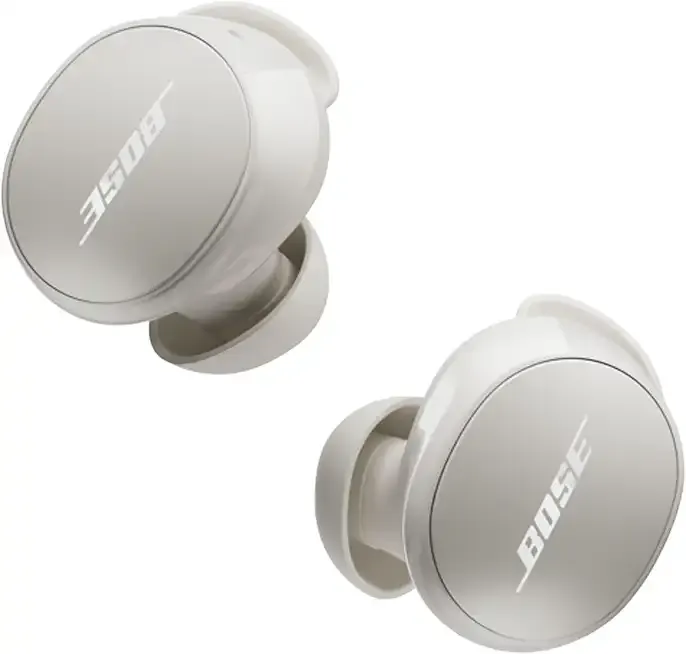 QuietComfort Earbuds - True Wireless Bluetooth Earbuds with Active Noise Cancellation and Mic, USB-C Charging, IPX4 Rating, Up to 8.5 Hours of Playtime, White