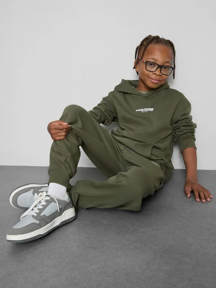 7–15 ans | Sweat à capuche et bas de jogging à revers