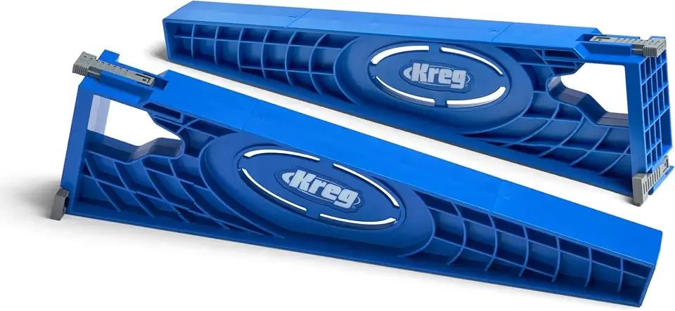Kreg KHI-Slide Drawer Slide Jig - Drawer Slide Jig Kit - Drawer Slide Tool - for Cabinets, Drawers, Desks & More - Easily Install Drawer Slides - Set of 2