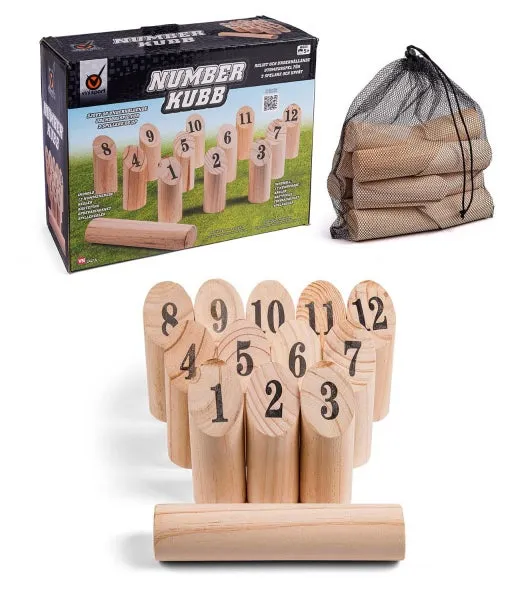 Vini Nummer Kubb Spill