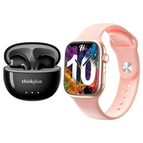 Audífonos Bluetooth LP2 PRO y reloj inteligente