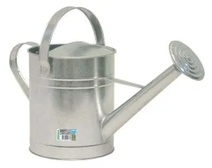 Annaffiatoio Innaffiatoio in zinco grigio / argento 5 L