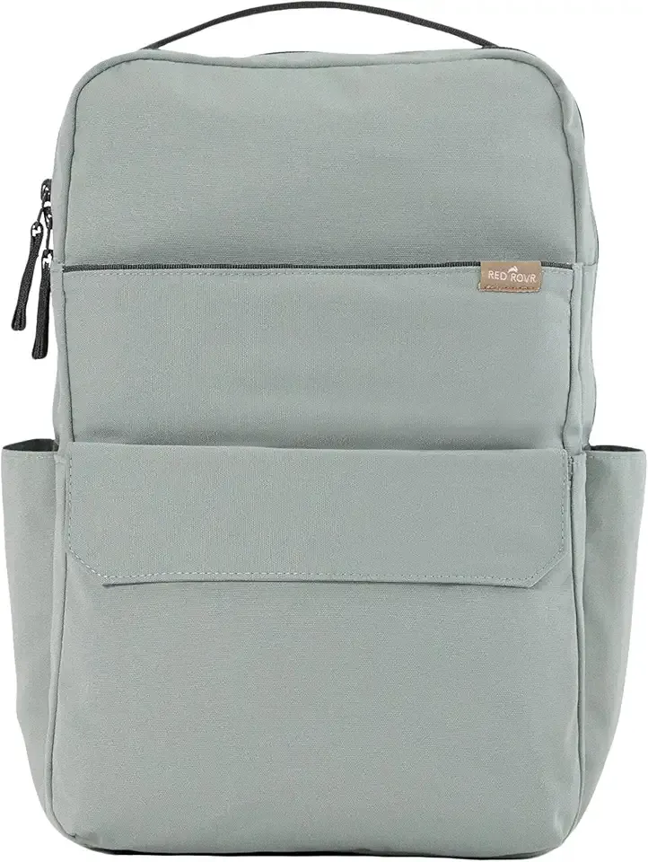RED ROVR Roo Lightweight 1 LB Diaper Bag Backpack | 11 organizational pockets| Durable & Water-Resistant (Sage)