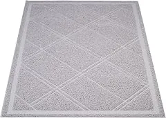 Amazon Basics Less-Mess Litter Trapping…