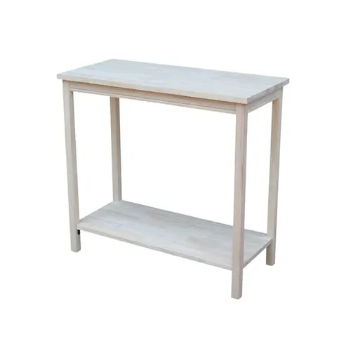 International Concepts Unfinished Portman Console Table