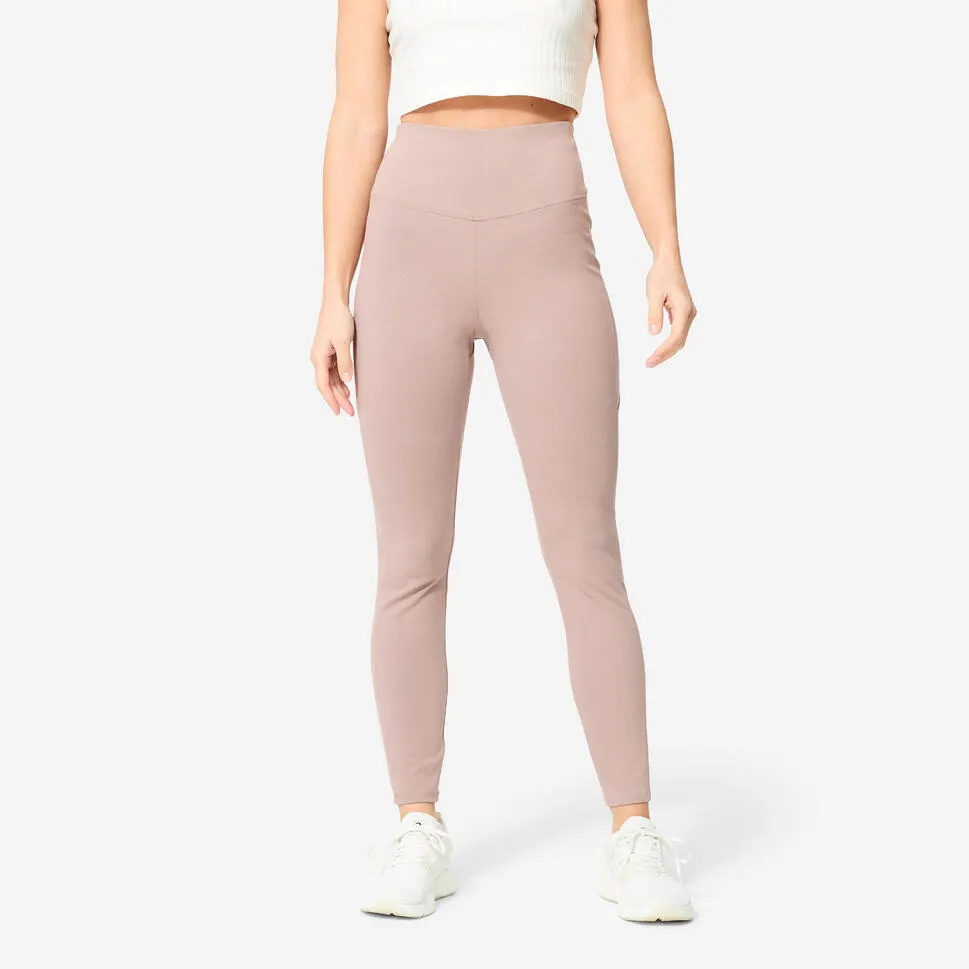 Dámské fitness legíny s vysokým pasem