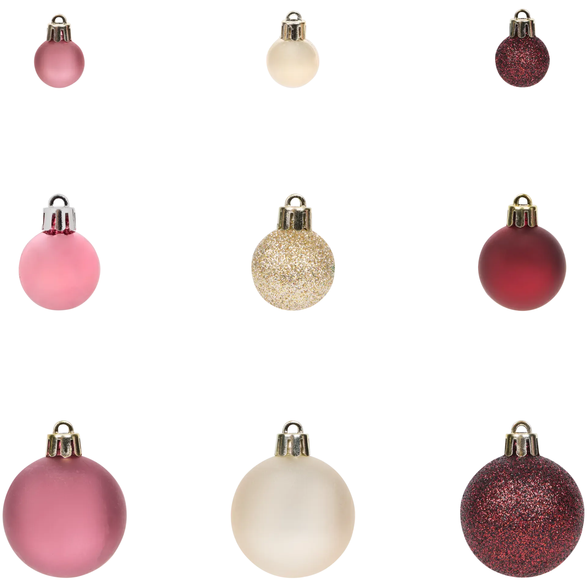 Kunststof kerstballen