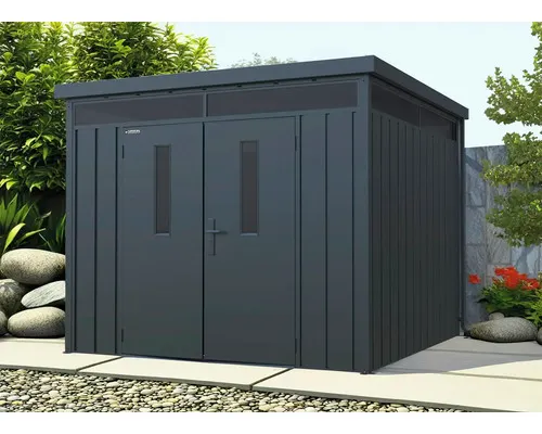 Systémový zahradní domek Konsta Premium 10m2 314x314 cm černý