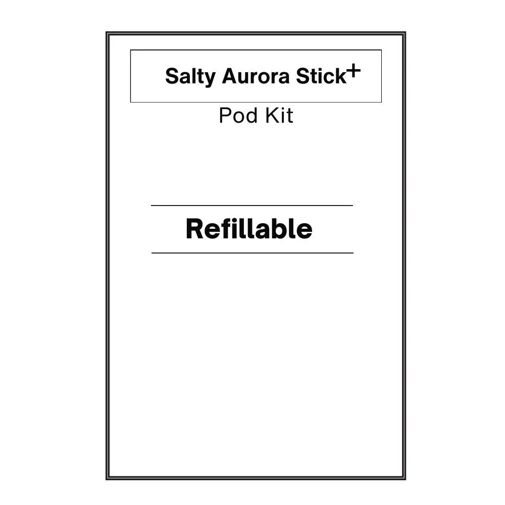 Salty Aurora Stick PLUS Refillable Pod Kit