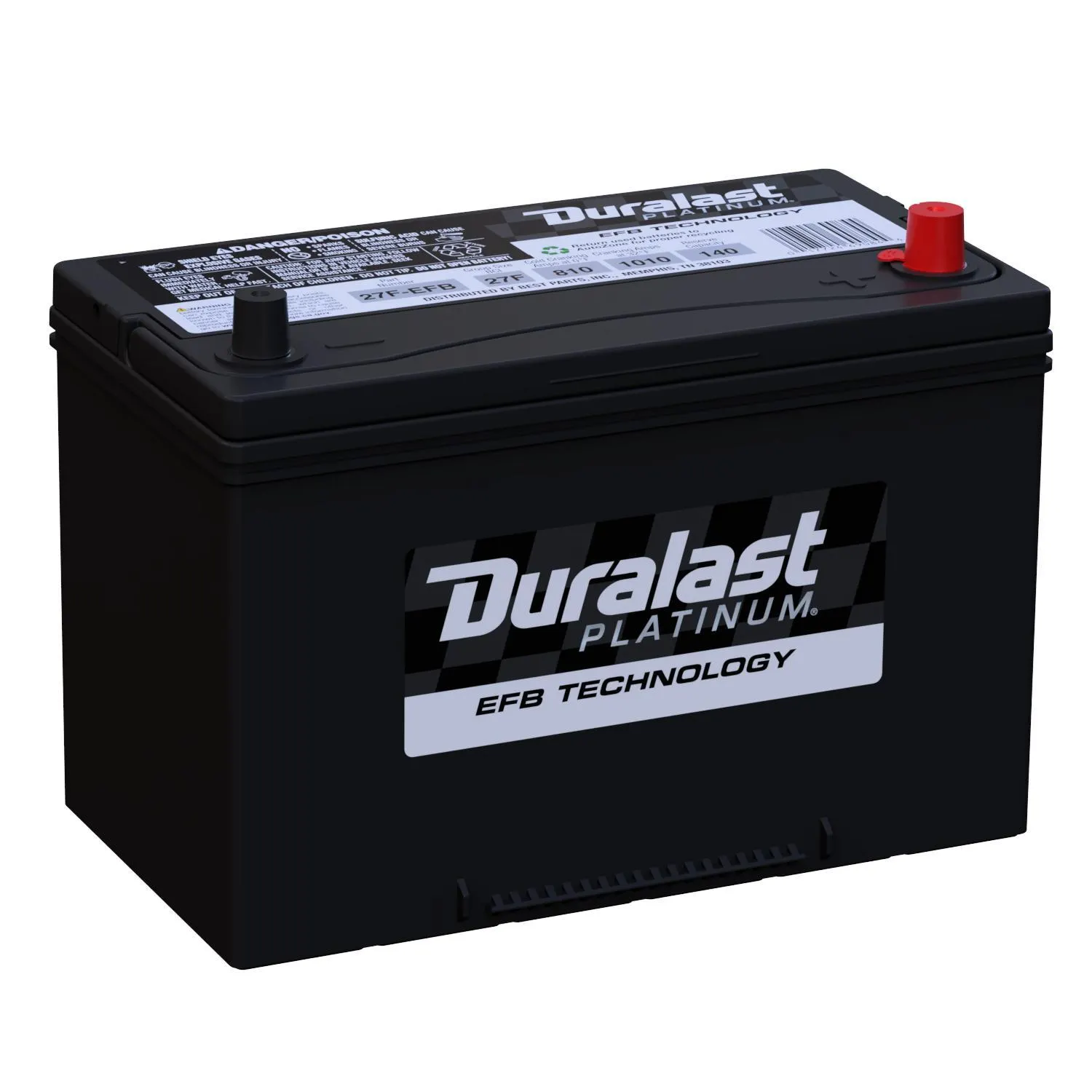 Duralast Platinum Group Size 27F EFB Battery 27F-EFB