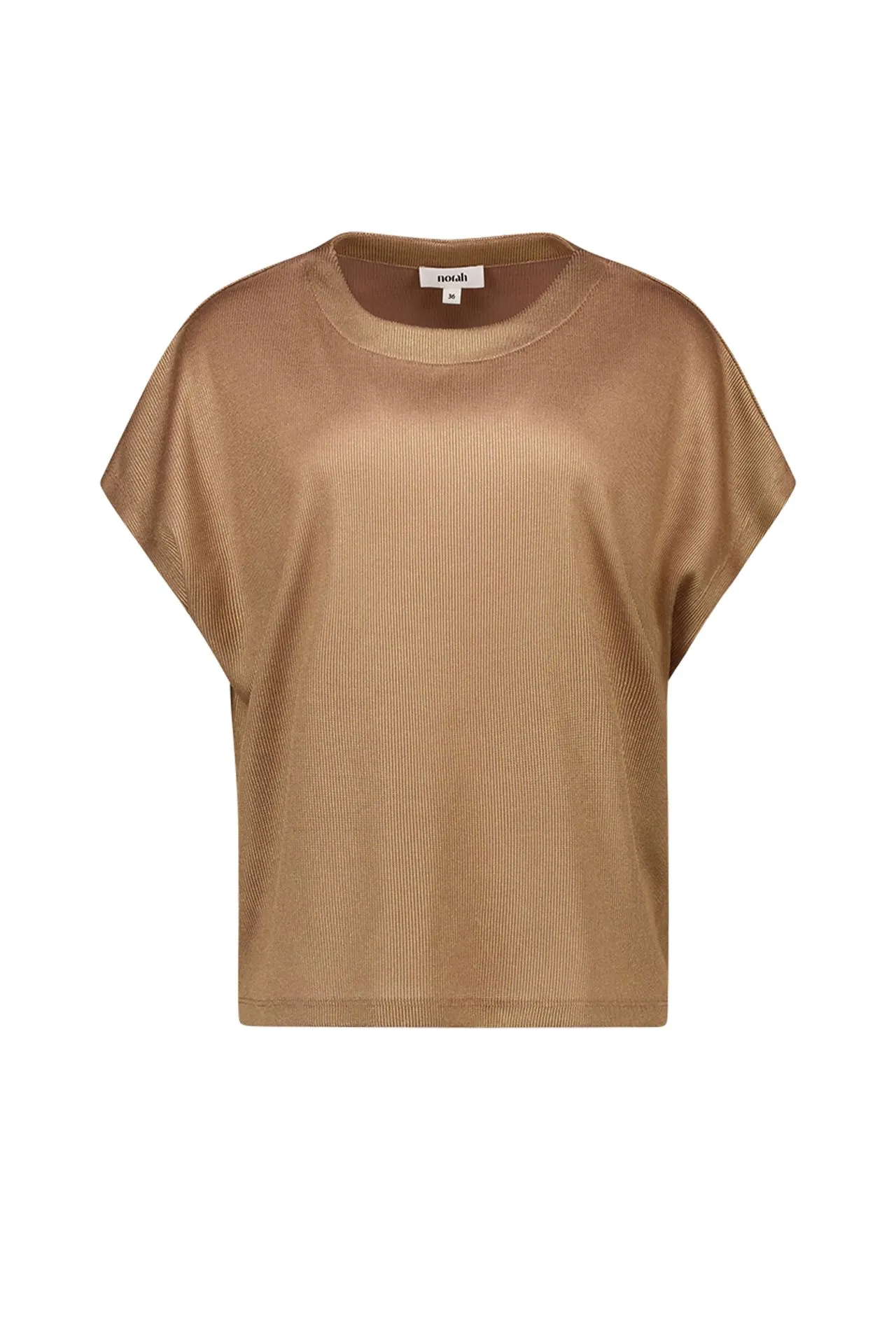 Goudkleurig shirt met glans