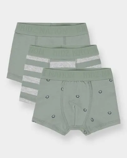 Set van 3 boxershorts, 86-128