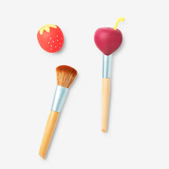 Covers for makeup brushes as berries - 2 pcs