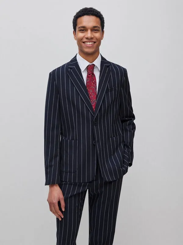 Striped blazer