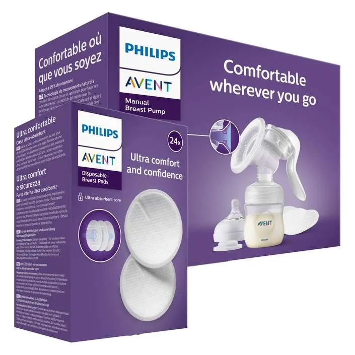 ručna izdajalica za mlijeko ručna + poklon blazinice